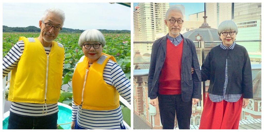 Retired Couple Show They Are A Perfect Pair By Coordinating Their Daily Outfits