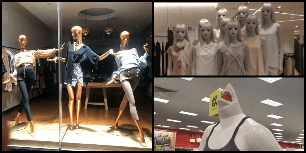 Not For Automatonophobes: 45 Mannequins That Set Unattainable Beauty Standards