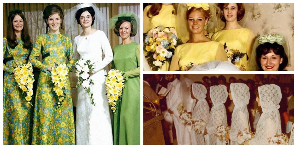 40 Vintage Bridesmaids’ Dresses We Hope Will Stay Alive Only In The History Books
