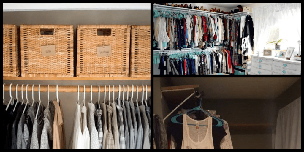 Not Enough Room For Clothes? 30 Hacks To Help Optimize Closet Space In Cramped Bedrooms